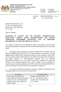 malaysia certificate extention